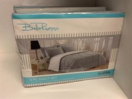 	Bella Russo 6 Pc Queen Sheet Set NIB #1