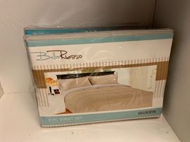 Bella Russo 6 Pc Queen Sheet Set NIB #2