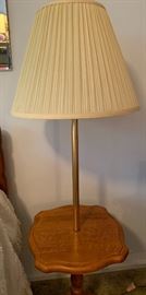 Table w/ Built in Lamp	54x16x16in	HxWxD