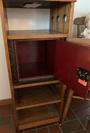 Antique Safe Cabinet	37x16.5x14in	HxWxD
