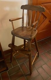 Antique Primitive High Chair