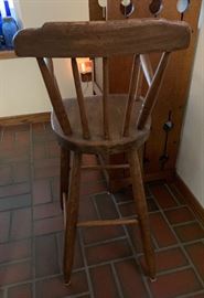 Antique Primitive High Chair