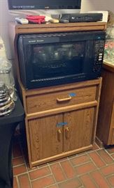 Microwave Kitchen Cabinet/Stand