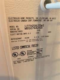 Frigidaire 20.2 Cu Ft Commercial Freezer LFFH2067DW1 (Buyer Removal) 71x32x34in HxWxD
