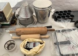 Vintage and New Cookware