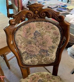 Antique Accent Chair Single