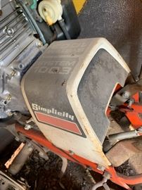 Simplicity 1003 Tiller