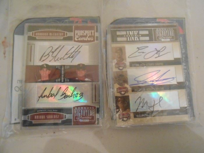 Signed BB cards