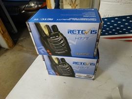 2 new professional quality portable 2 way radios ...
