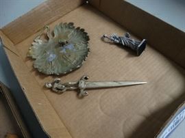 Statue of Liberty statuesmall Brass lily pad w ...