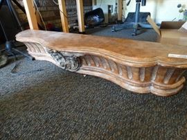 Very nice heavy high end wall shelf