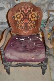 Chair in basement