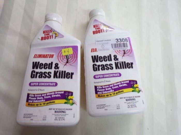TWO BOTTLESWEED  GRASS KILLER SUPER CONCENTRATE ...