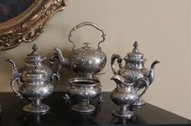 Beautiful Sterling Silver Tea Service dated 1929