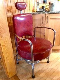 Vintage Chair on wheels