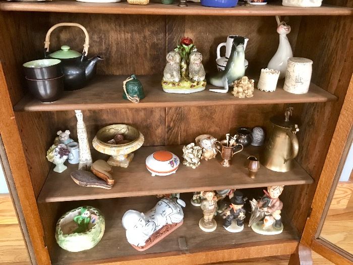 Vintage/antique China and crystal and porcelain collectibles