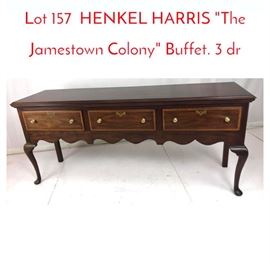 Lot 157 HENKEL HARRIS 
