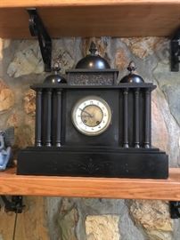 Marble Mantel Clock, bought in England in 1958 