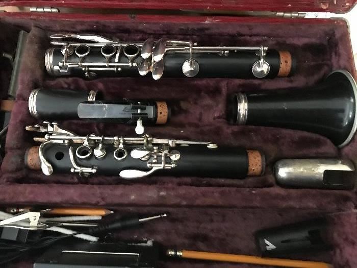 Selmer clarinet - both recorked , repadded/ & new reeds  