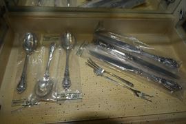 STERLING SPOONS & KNIVES