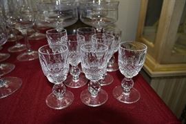 WATERFORD SHERRY STEMWARE