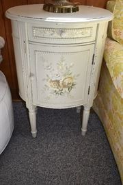 PAINTED ACCENT CABINET