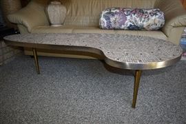 VINTAGE TILE TOP COFFEE TABLE