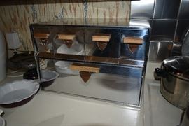 VINTAGE CANISTER/BREADBOX