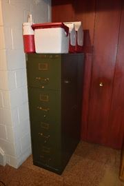 FILE CABINET, COOLERS