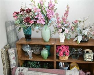 BOOKCASES, FLORALS