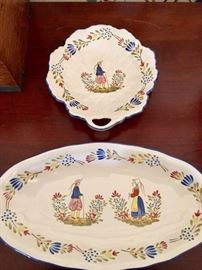 Quimper plates