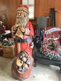 5 ft. tall Santa