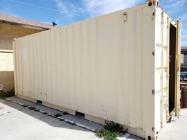 #35: 20' Sea Container (Automotive Contents NOT Included), 3 Metal Shelf Racks With Wood Tops ARE Included
20' Sea Container (Automotive Contents NOT Included), 3 Metal Shelf Racks With Wood Tops ARE Included