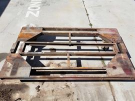 #36: Metal Car Dolly with Heavy Duty Wheels Measuring 7'L x 4'W X 1'T
Metal Car Dolly with Heavy Duty Wheels Measuring 7'L x 4'W X 1'T