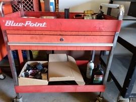#67: Blue-point Roll Cart, Angle Drill, Unopened Bell Digital Compass, 1 1/4" Brass Ball Valve, Mac Tools Magnetic Tray
Blue-point Roll Cart, Angle Drill, Unopened Bell Digital Compass, 1 1/4" Brass Ball Valve, Mac Tools Magnetic Tray