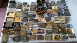 Belt buckles, Germany, military, sports, advertisement, etc.