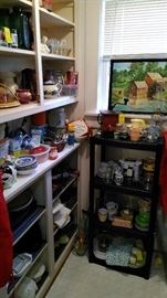 More kitchen items and other collectibles. 