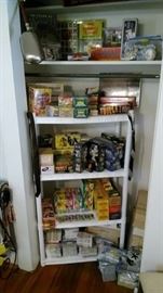 Sports cards, Pokemon cards, magic cards, etc.