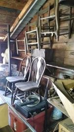 Chairs, chairs and more chairs.