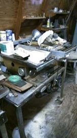 Another table saw, etc.