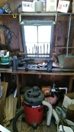 Lathe, shop vac, etc.