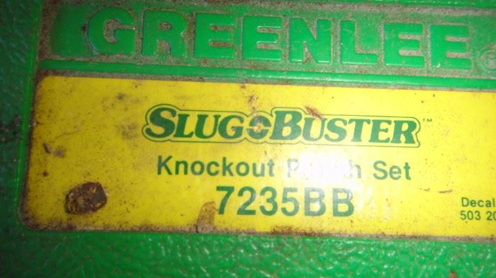 Greenlee, Knockout Punch KIt,  #7235BB