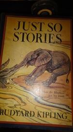 Vintage Children's Books, Rudyard Kipling, "Just So Stories"
