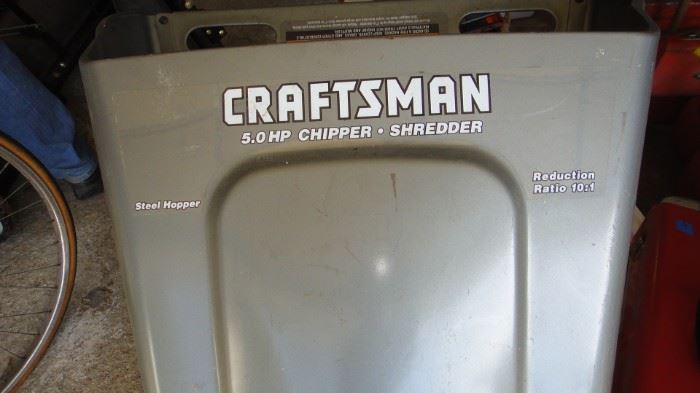 Craftsman Wood Chipper , 5hp