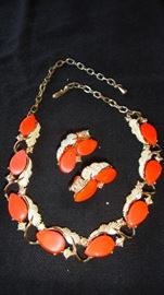 Vintage Necklace and Earrings 