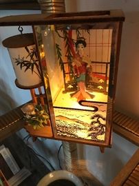 ASIAN MOTIF LAMP