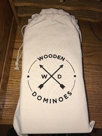 WOODEN DOMINOES SET