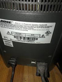 BOSE PS3-2-1 II POWERED SPEAKER SYSTEM