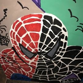 SPIDERMAN PAINTING