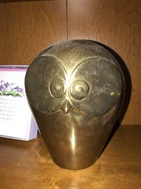 BRASS OWL